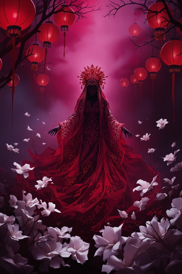 纸新娘 惊悚电影海报